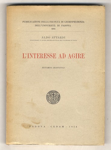 Interesse agire ristampa - ad, agire.