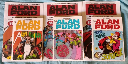 Lotto alan ford anastatica - alan,