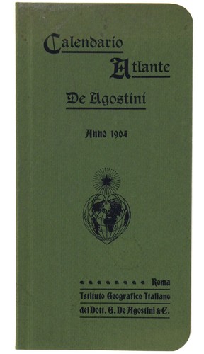 Calendario atlante agostini - calendario, de