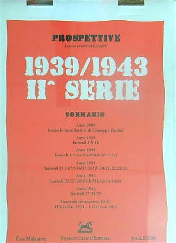 Prospettive 1939 1943 - prospettive, 1939-1943.