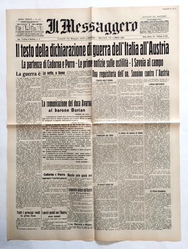 Messaggero maggio - messaggero,