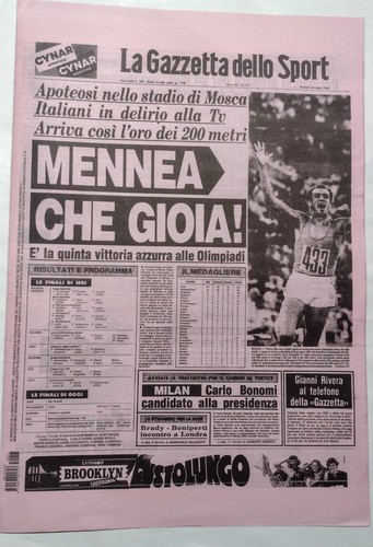 Gazzetta anastatica ristampa