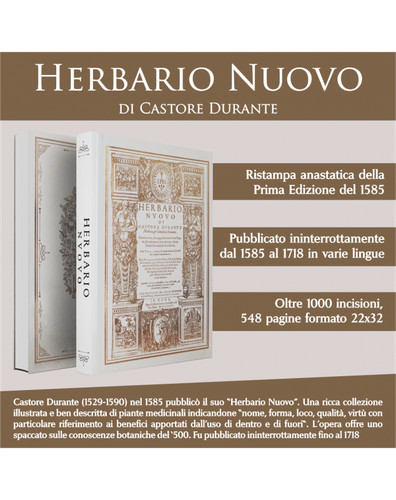 Herbario nuovo ristampa - nuovo.,
