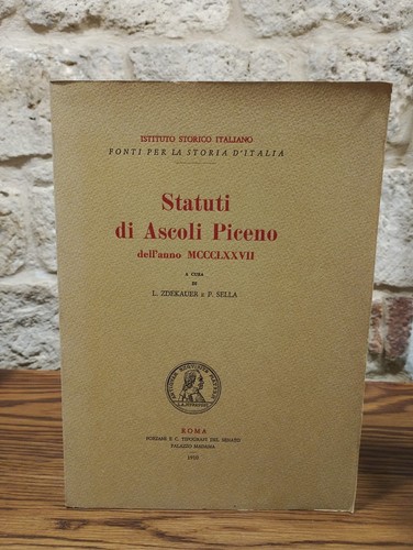 Statuti ascoli piceno - statuti, di
