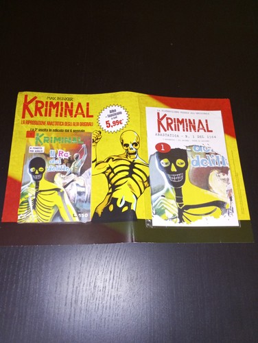 Kriminal ristampa anastatica - kriminal,