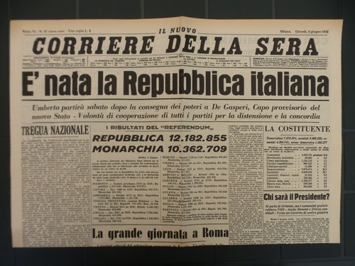 Corriere della sera - sera, 6/6/1946