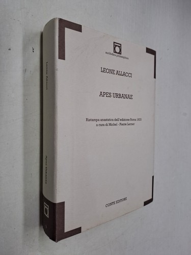 Apes urbanae ristampa - apes,