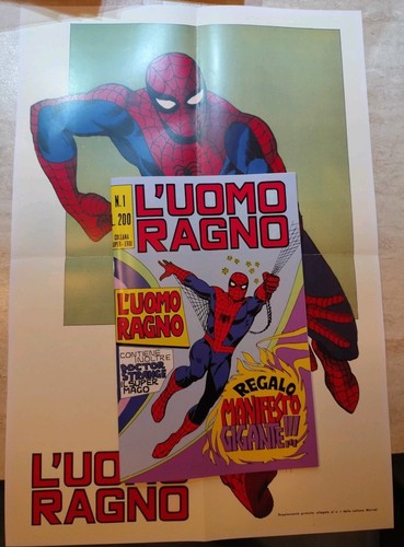 Uomo ragno con poster - l'uomo, 1