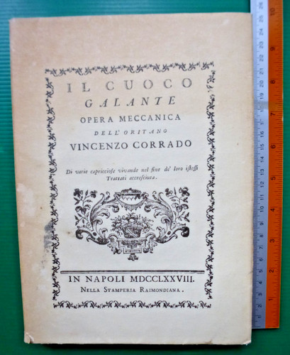 Cuoco galante vincenzo - il, di