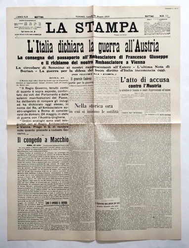 Stampa maggio 1915 - la, 24